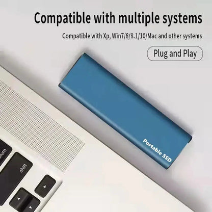 Portable External SSD High Speed Aluminum Storage Drive 2