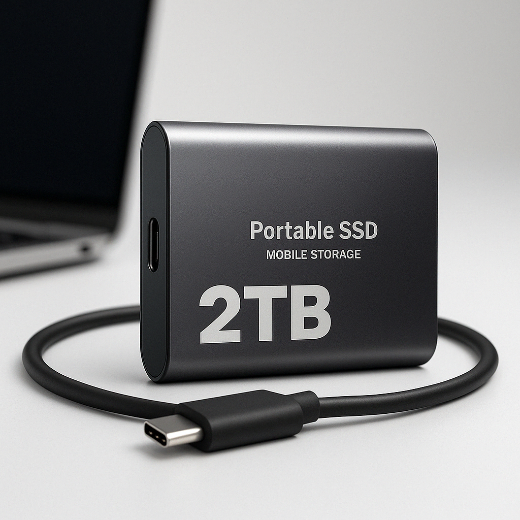 Portable SSD Drive Compact High-Speed Storage 0