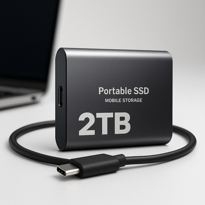 Portable SSD Drive Compact High-Speed Storage 0