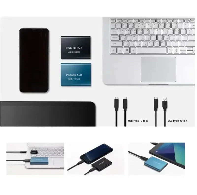 Portable SSD Drive Compact High-Speed Storage 5