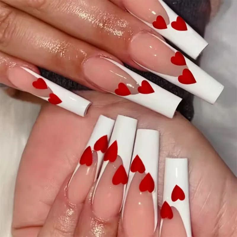 Presson Chic – 24 pink nail polishes with designs | Quick to apply & elegant for any occasion 7