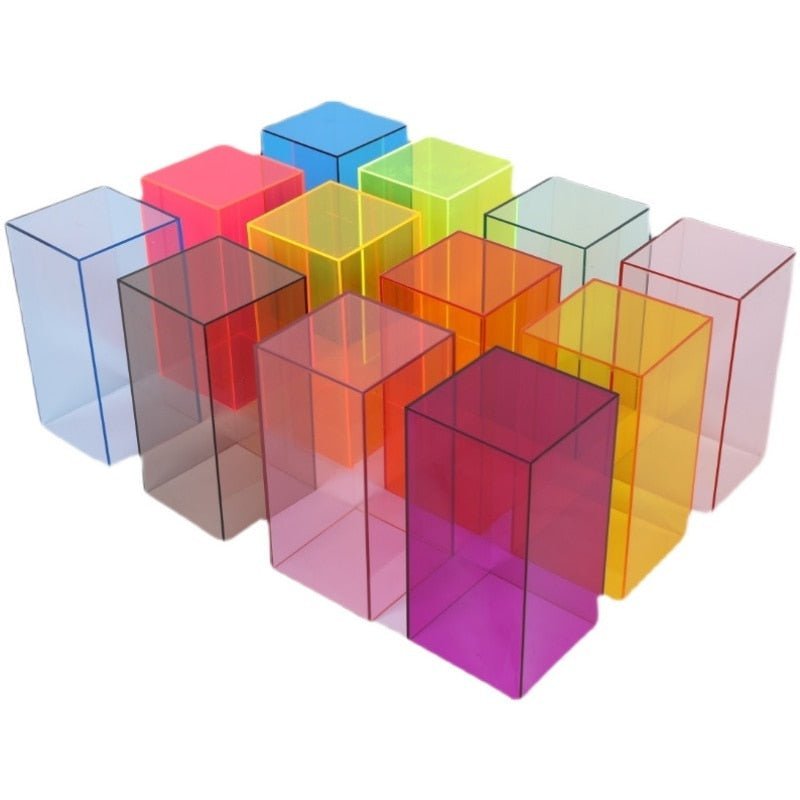 PrismBox | Colorful Acrylic Display Case for Stylish Organization 3