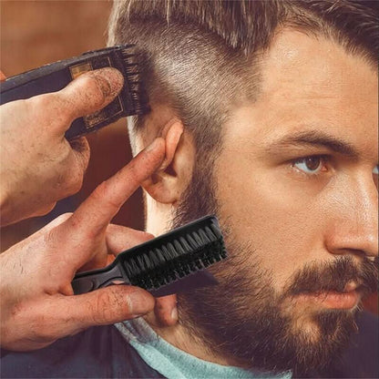 Probrush – Premium Hair & Beard Brush for Men – Antistatic & Handmade 0