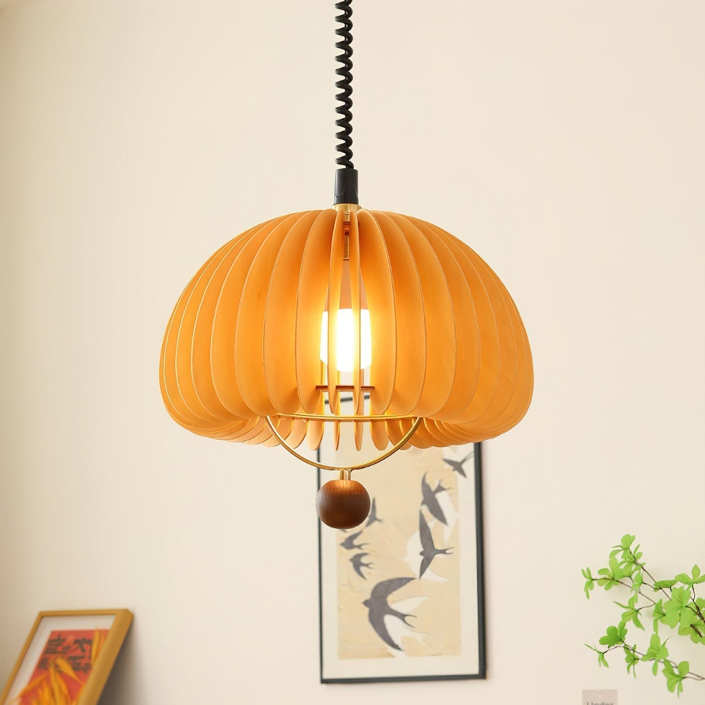 PumpkinShade – Moderne Justerbar Pendellampe