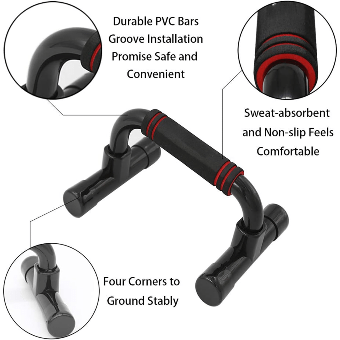 Pushmaster Push-Up Bars – Ergonomic push-up handles for joint-friendly training 4