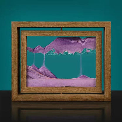 QuicksandArt | Elegant 3D Rotating Sand Wall Art Decor for Home Aesthetics 5