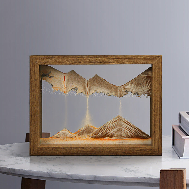 QuicksandArt | Elegant 3D Rotating Sand Wall Art Decor for Home Aesthetics 8