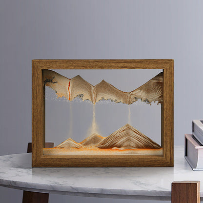 QuicksandArt | Elegant 3D Rotating Sand Wall Art Decor for Home Aesthetics 8