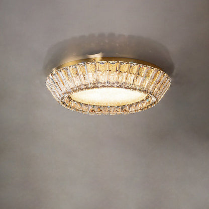 PrismLuxe - Plafonnier au design sophistiqué et à l'illumination changeante