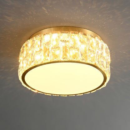 PrismLuxe - Plafonnier au design sophistiqué et à l'illumination changeante