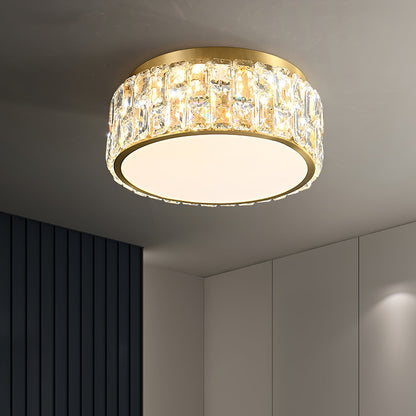 PrismLuxe - Plafonnier au design sophistiqué et à l'illumination changeante