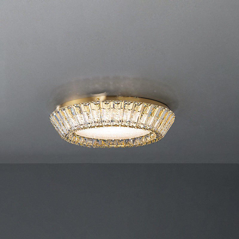 PrismLuxe - Plafonnier au design sophistiqué et à l'illumination changeante