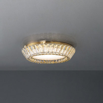 PrismLuxe - Plafonnier au design sophistiqué et à l'illumination changeante