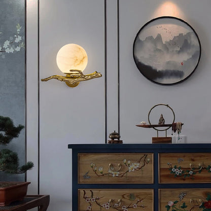 MarbleGlow - Modern Wall Lamp