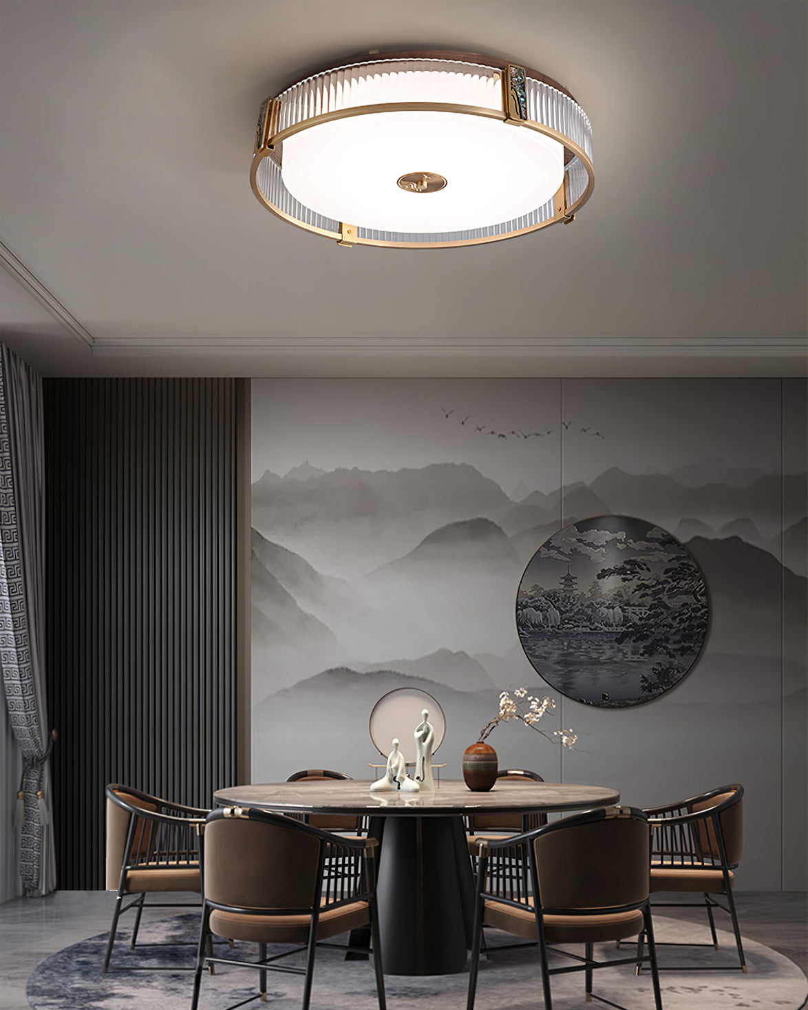 AuraLuxe - Lámpara de Techo Randolph