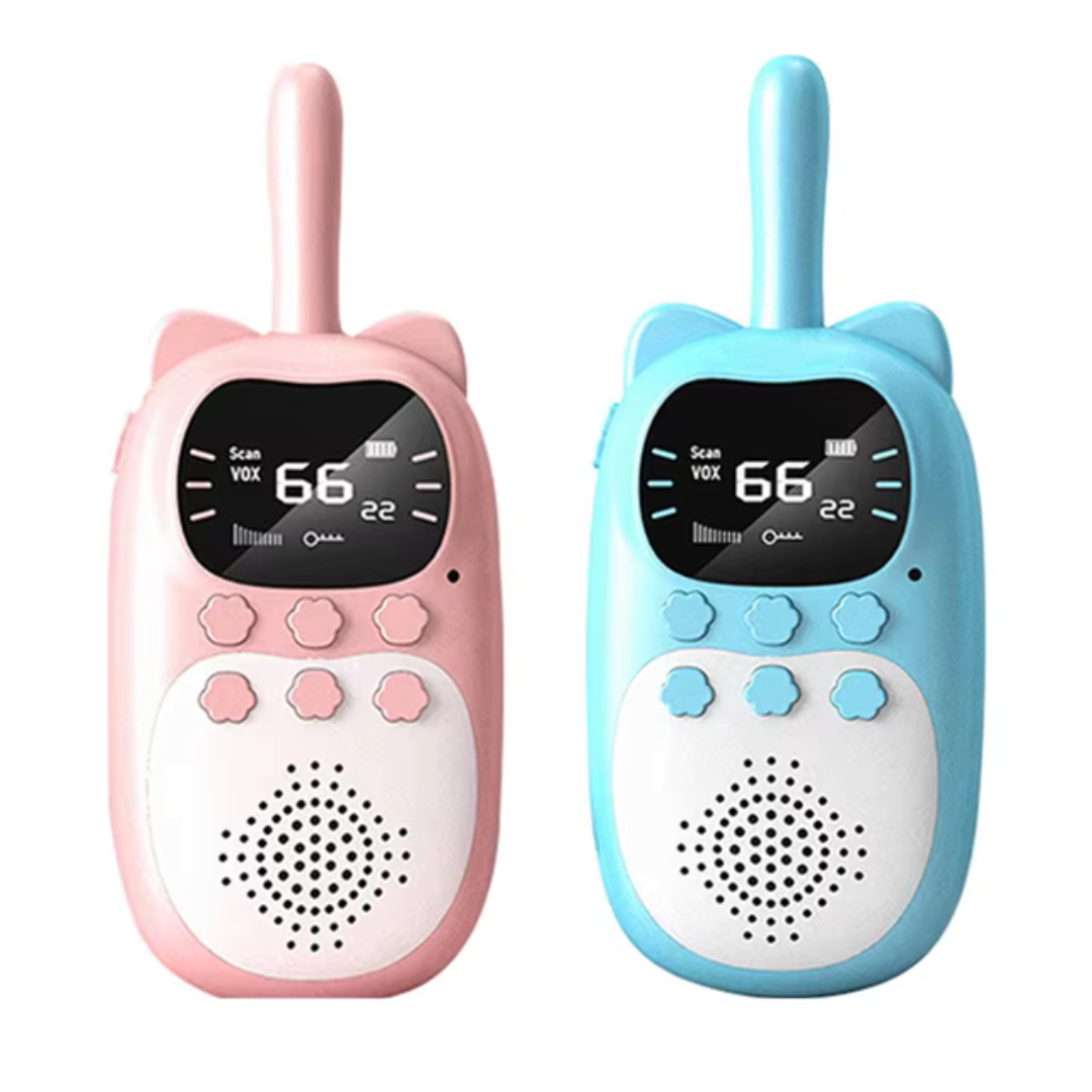 Rechargeable Walkie Talkies for Kids – 3 km Range, Durable Design, Fun Colors 7