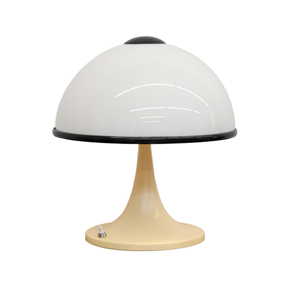 MushroomRadiance - Table Lamp with Sleek Base and Soft Lighting