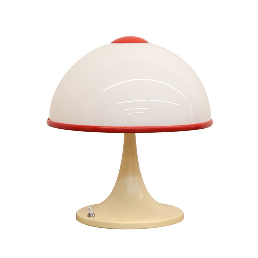 MushroomRadiance - Table Lamp with Sleek Base and Soft Lighting