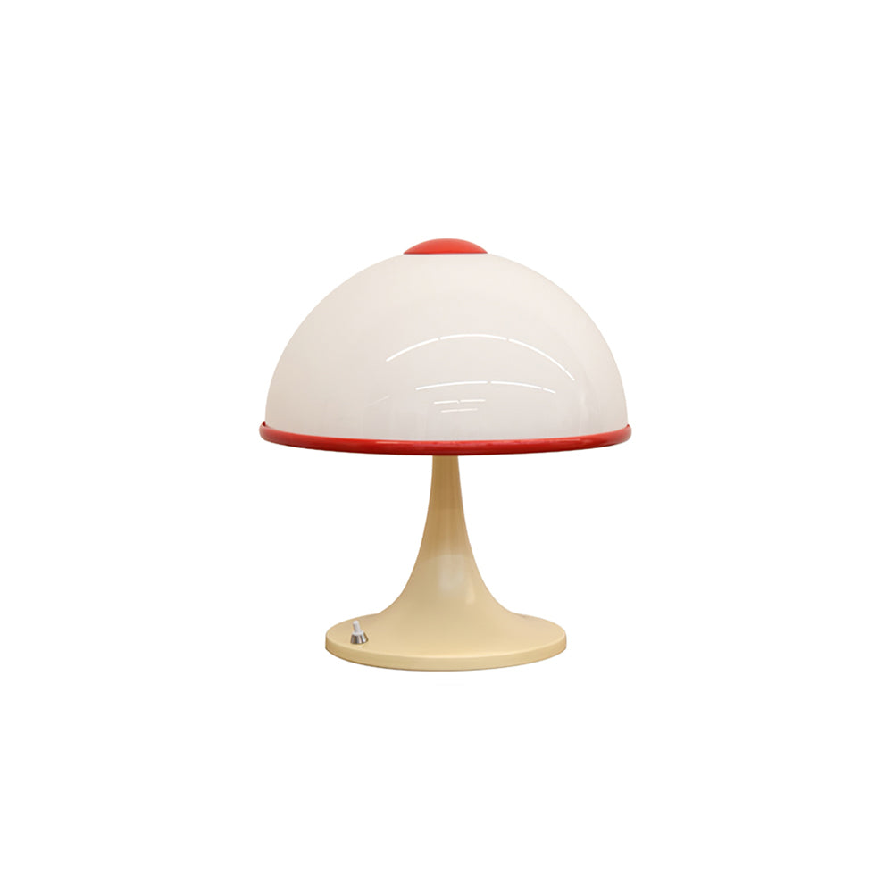 MushroomRadiance - Table Lamp with Sleek Base and Soft Lighting