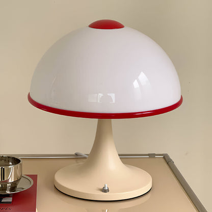 MushroomRadiance - Table Lamp with Sleek Base and Soft Lighting