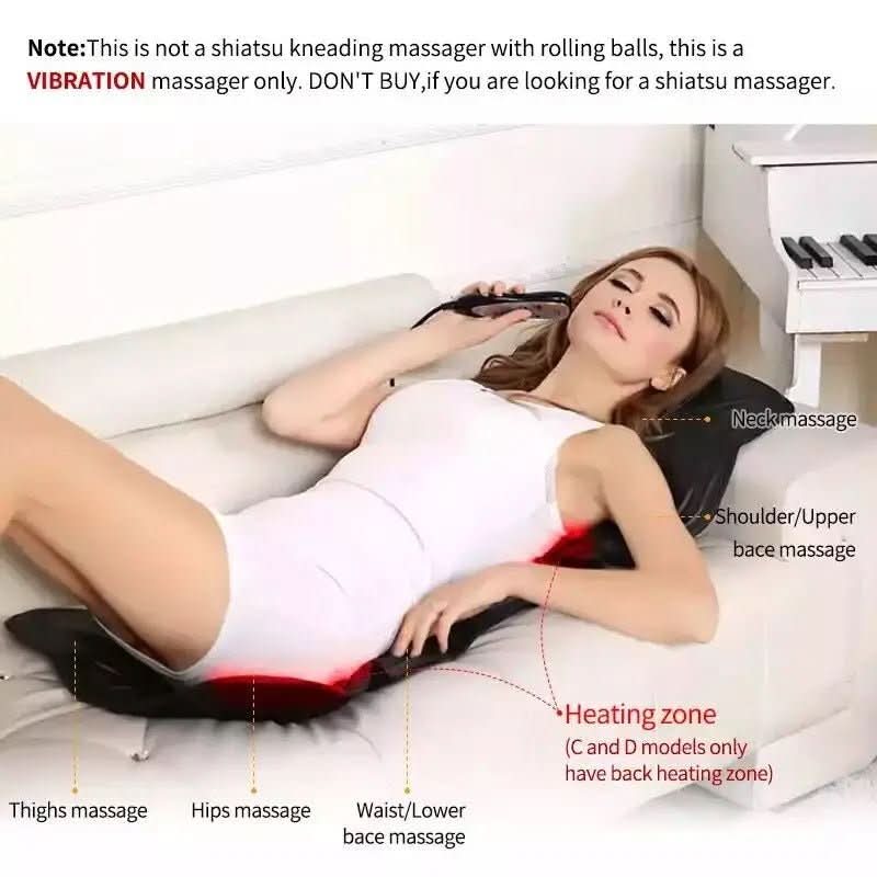 RelaxCushion – Electric back massage cushion with heating function 3