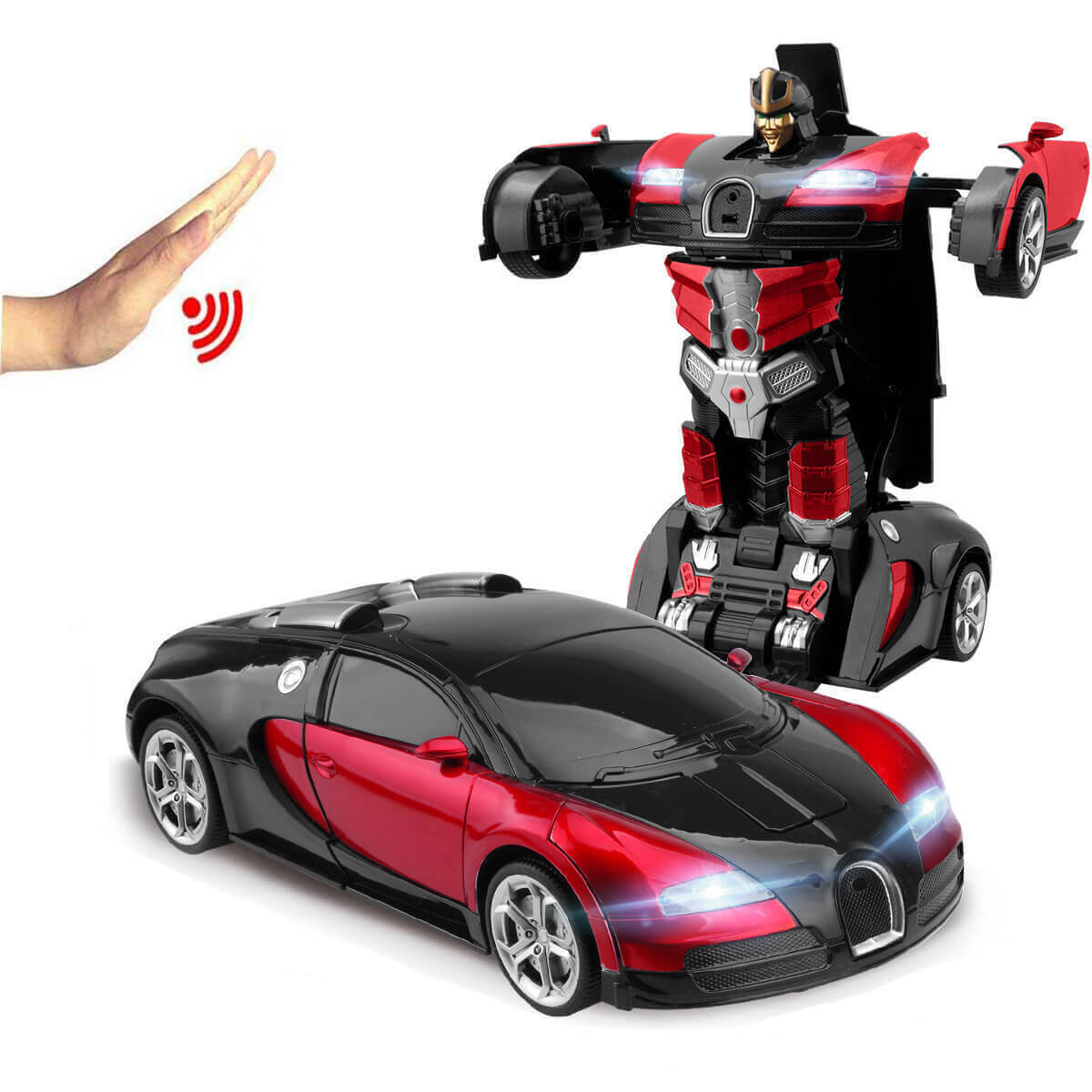 Remote Control Transforming Robot Car Toy 5