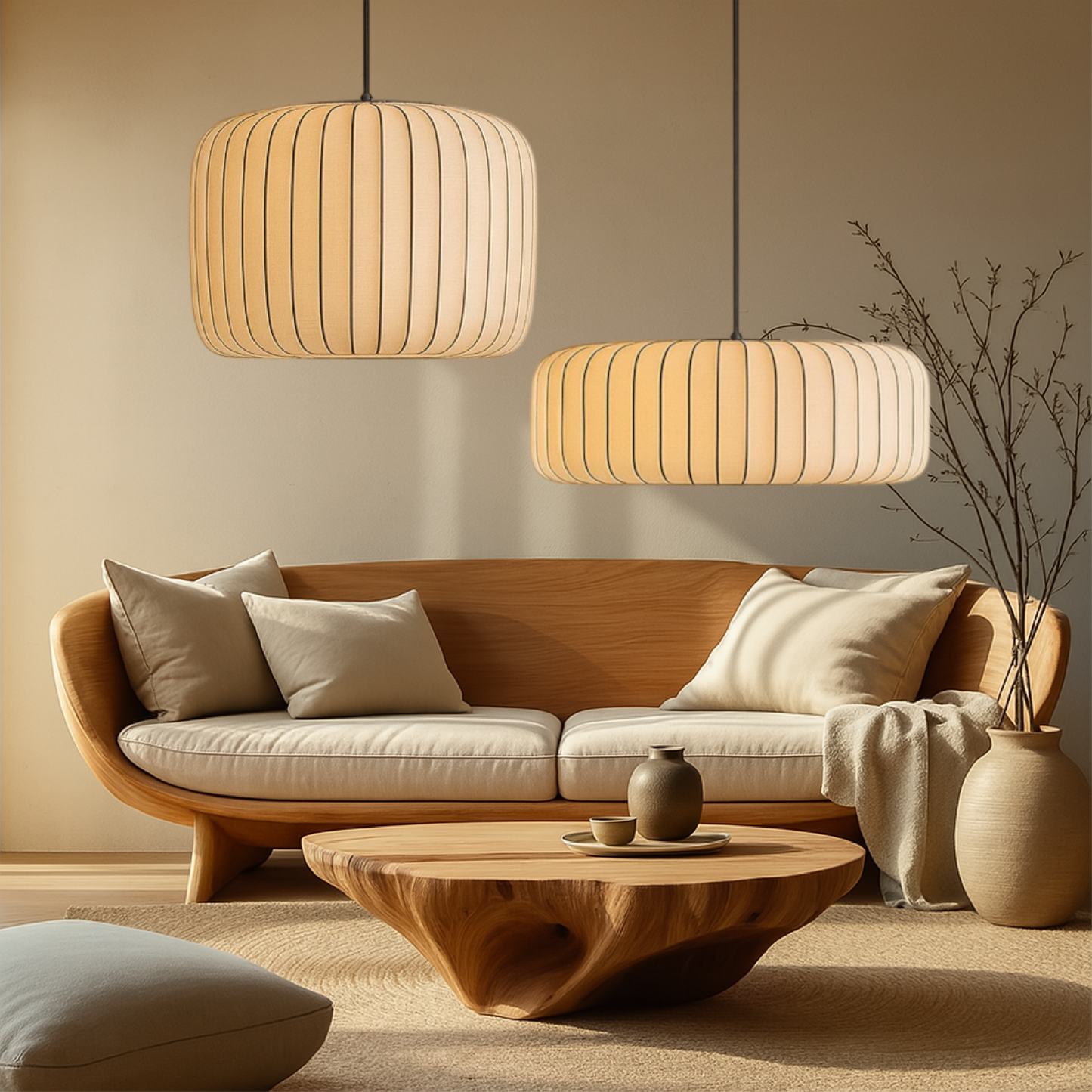 Rendara Silk Pendant Lamp 1