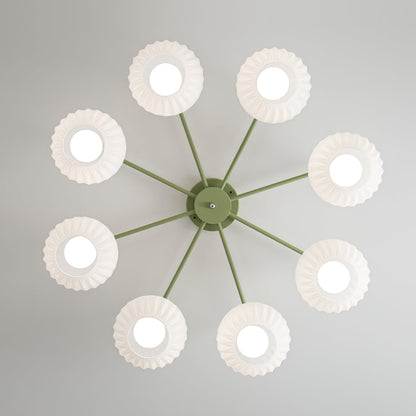 LuxeAura - Loftlampe med Renee-inspireret design og varmt lys