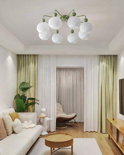 LuxeAura - Loftlampe med Renee-inspireret design og varmt lys