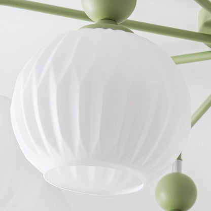 LuxeAura - Loftlampe med Renee-inspireret design og varmt lys