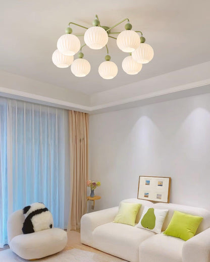 LuxeAura - Loftlampe med Renee-inspireret design og varmt lys