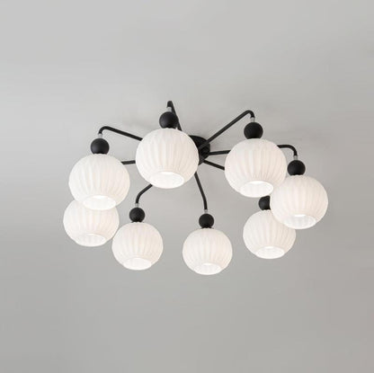 LuxeAura - Loftlampe med Renee-inspireret design og varmt lys