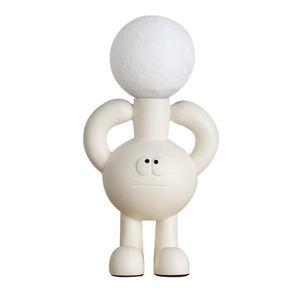 RoboLuxe - Lampada da Tavolo con Design Ispirato ai Robot e Illuminazione Accogliente