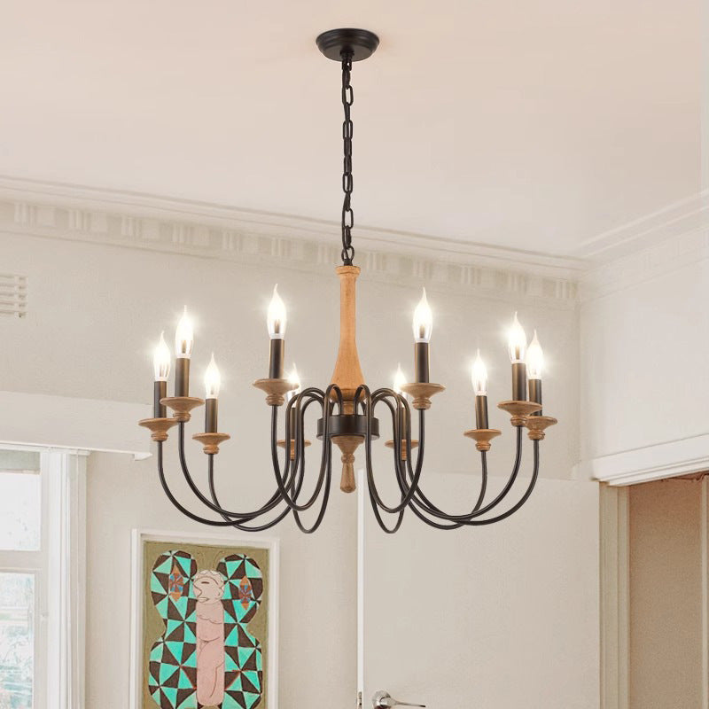Resy's Vintage chandelier for bedroom 1