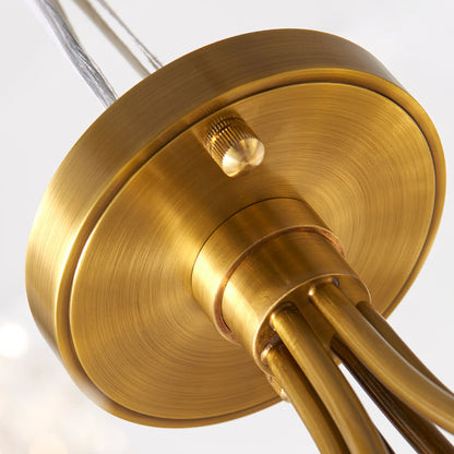 RetroGlow - Loftlampe med vintage glasstil og varm atmosfære