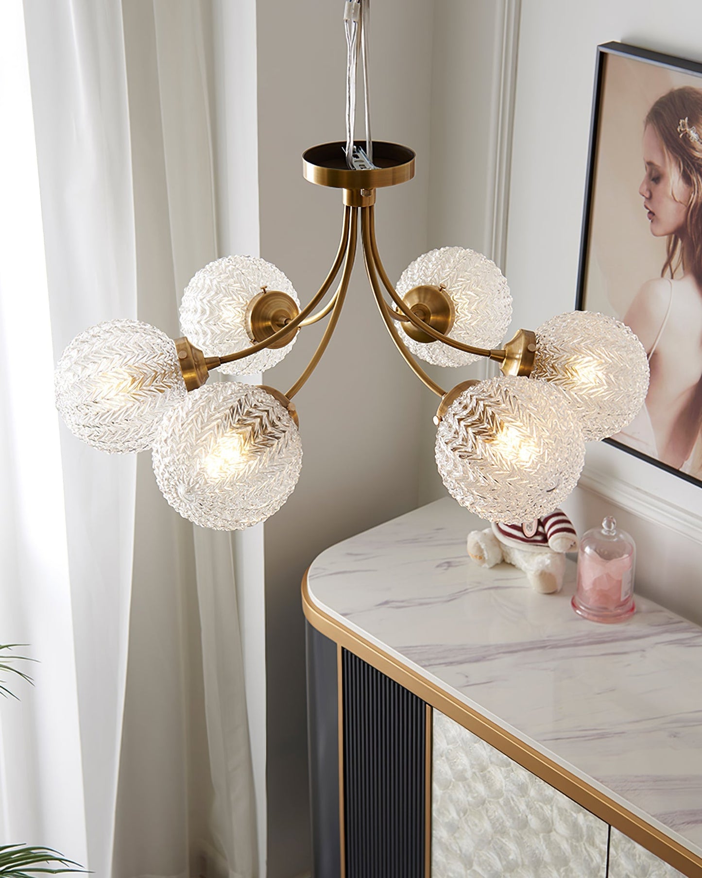 RetroGlow - Loftlampe med vintage glasstil og varm atmosfære