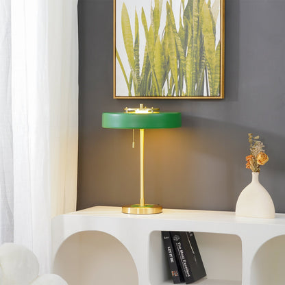 ElegantGlow – Timeless Metal and Acrylic Table Lamp