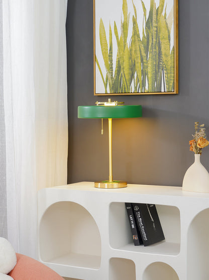 ElegantGlow – Timeless Metal and Acrylic Table Lamp