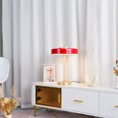 ElegantGlow – Timeless Metal and Acrylic Table Lamp