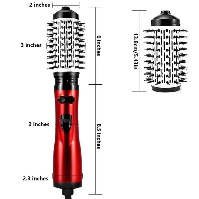 Revolveglam – 3-in-1 Electric Hair Styler with Blow-Dryer, Brush, and Curling Iron Function 6