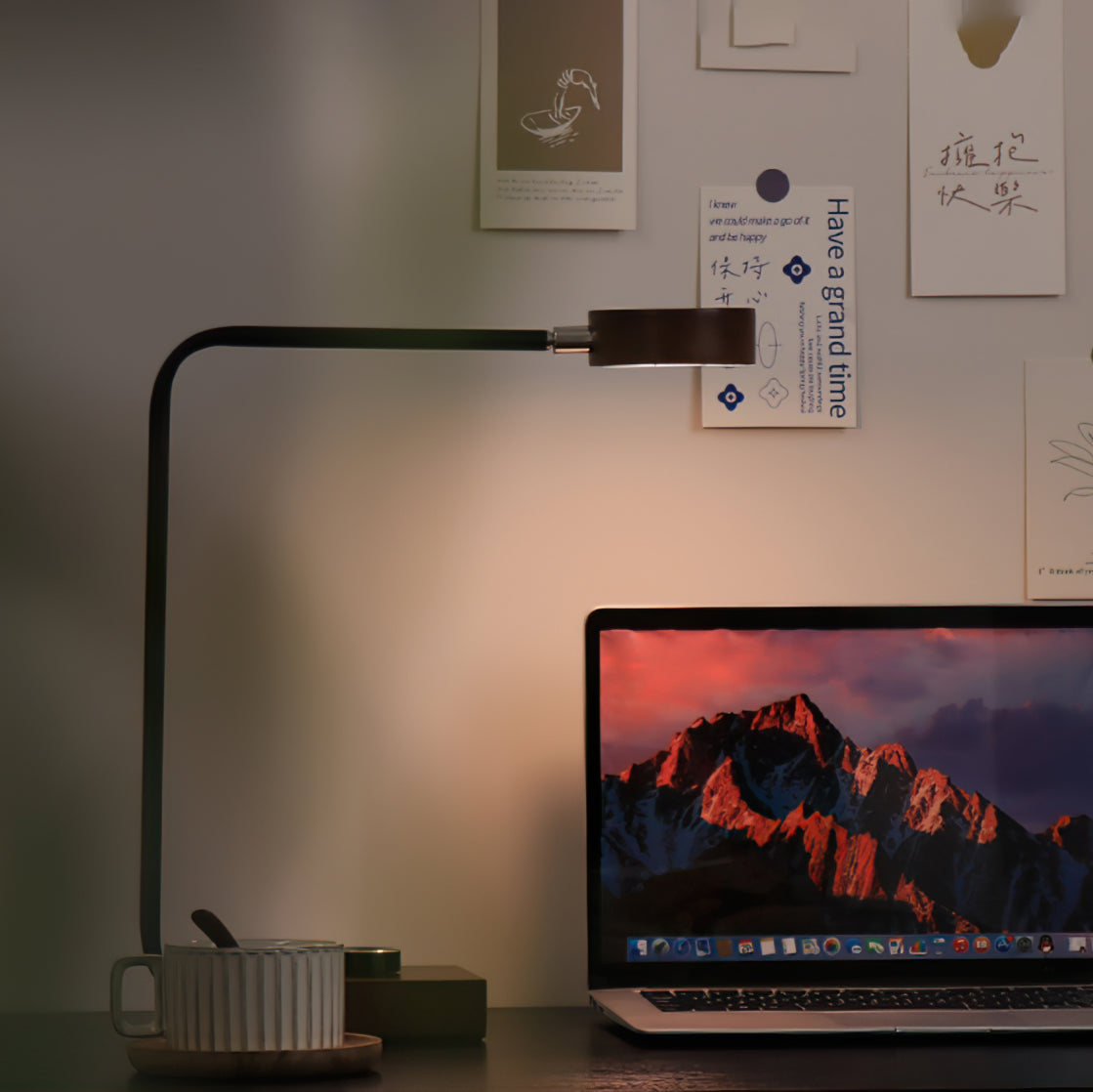 RondoBeam - Lampe Élégante avec Forme Ronde et Éclairage Doux