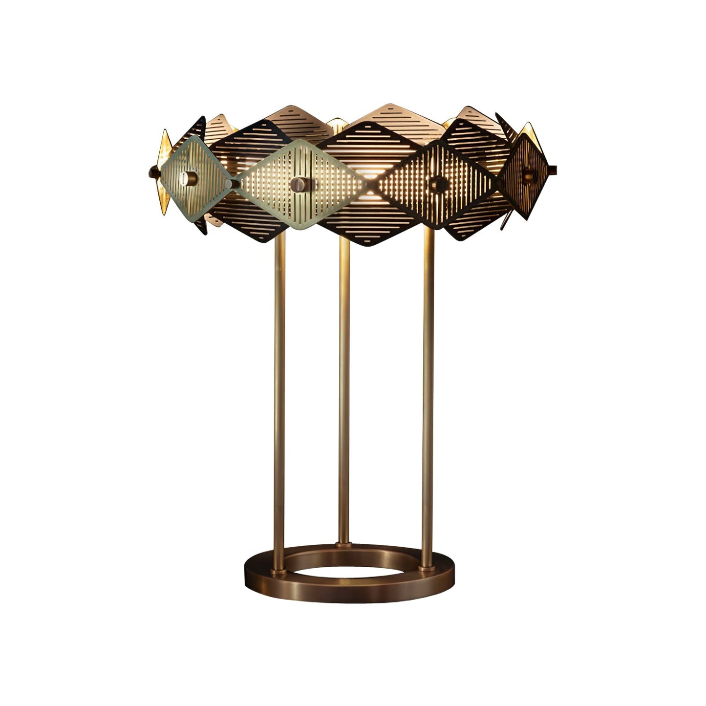 LuxeCrimson - Table Lamp with Timeless Design and Warm Red Elegance