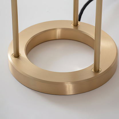 LuxeCrimson - Table Lamp with Timeless Design and Warm Red Elegance