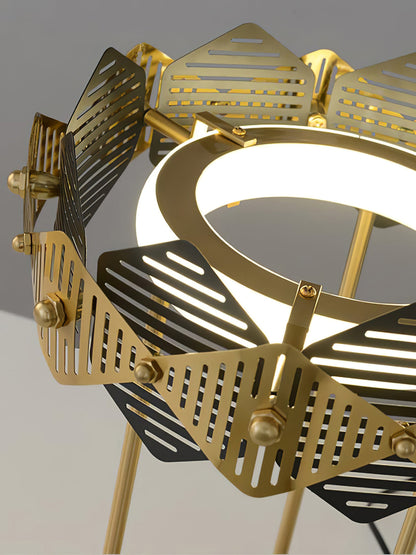 LuxeCrimson - Table Lamp with Timeless Design and Warm Red Elegance