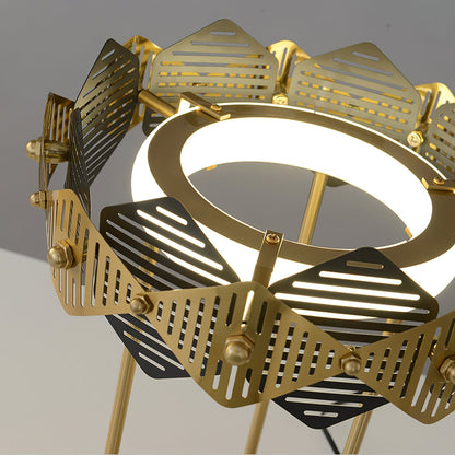 LuxeCrimson - Table Lamp with Timeless Design and Warm Red Elegance