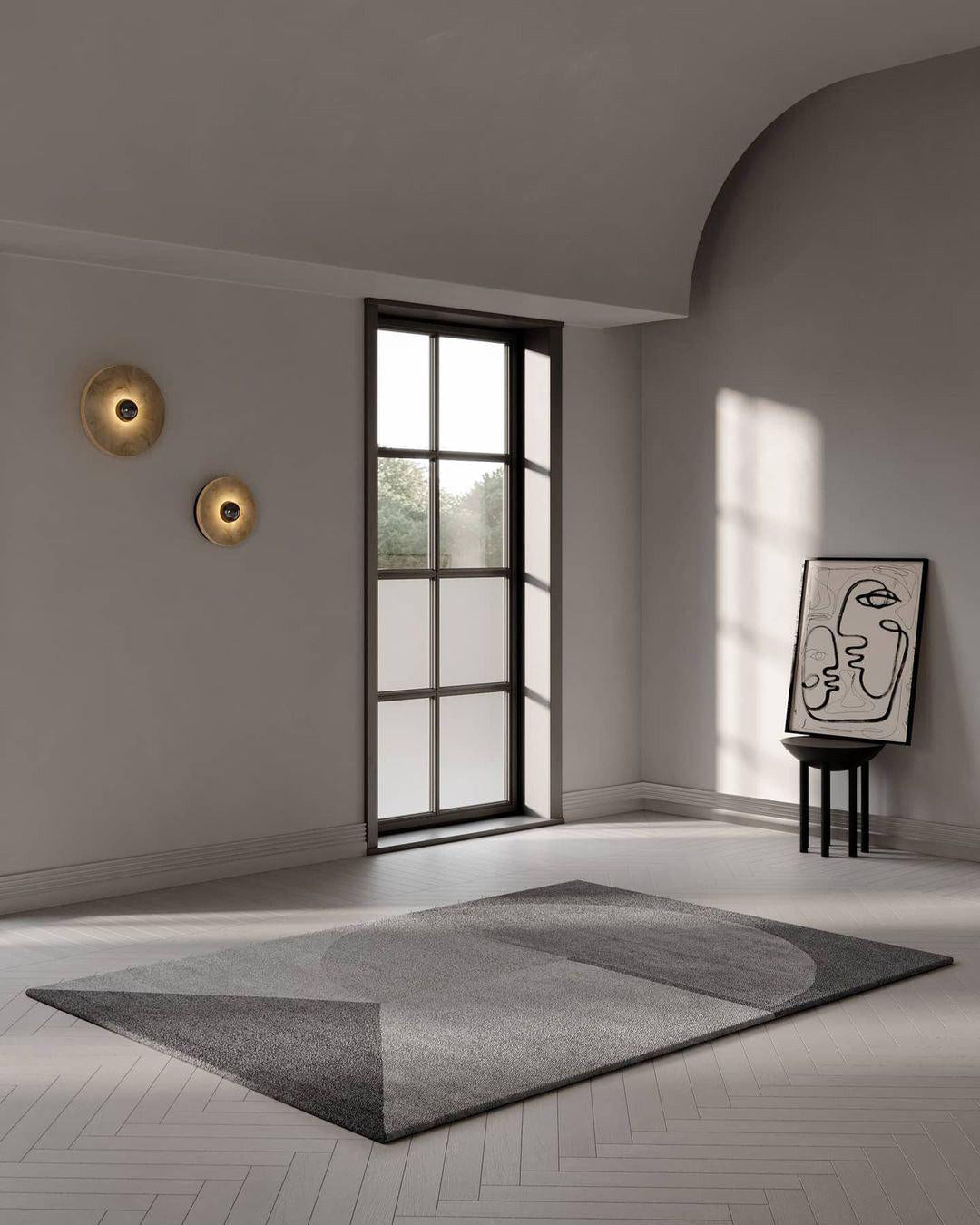 LuxeMarble – Lámpara de pared redonda de mármol para una iluminación chic