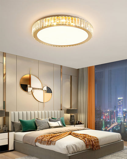 LuxeCrystalAura - Illuminazione Elegante in Cristallo