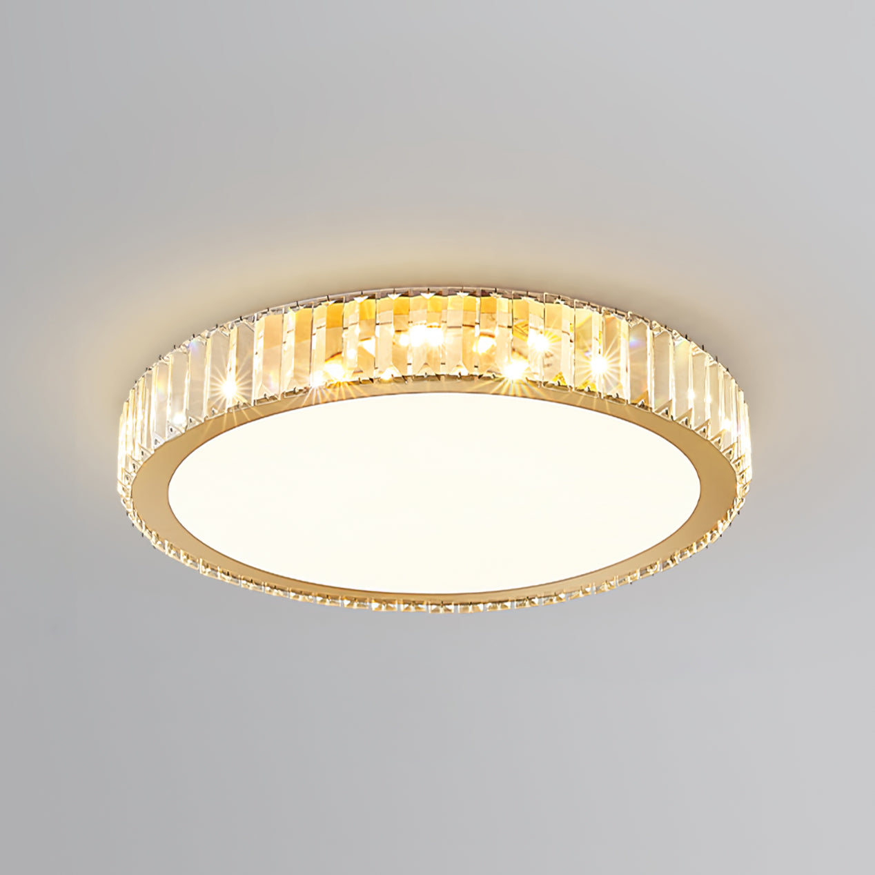 LuxeCrystalAura - Illuminazione Elegante in Cristallo