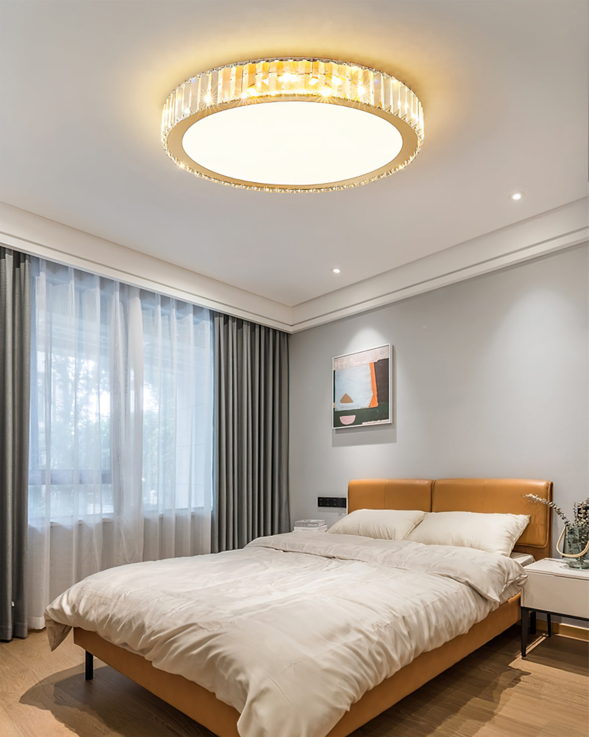 LuxeCrystalAura - Illuminazione Elegante in Cristallo