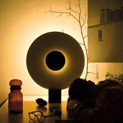 AuraGlow – Stylish Metal and Acrylic Table Lamp
